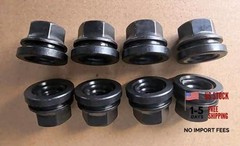 pcs M14*2 Factory Style Open-end Flange Flat Lug Nuts 611-196 Replacement for 8