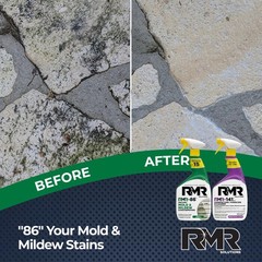 RMR Brands DIY Mold & Stain Remover Bundle, Complete 32 Fl Oz (Pack of 2)