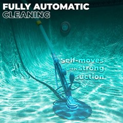 Lightweight Pool Sweeper – Quick Setup, Quiet Operation