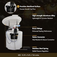 Fuel Pump Assembly Replacement for Mercedes-Benz C250 Base W204 2012 E9212M