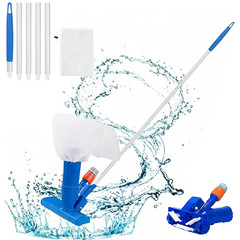 Pool Vacuum Handheld Spa Suction Underwater Cleaner for Above Ground Pools