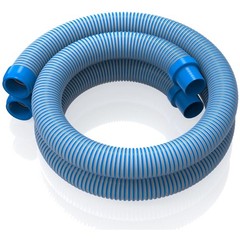 Pool Vacuum Hose 2-Pack, 40&Prime; Spiral-Wound, Blue