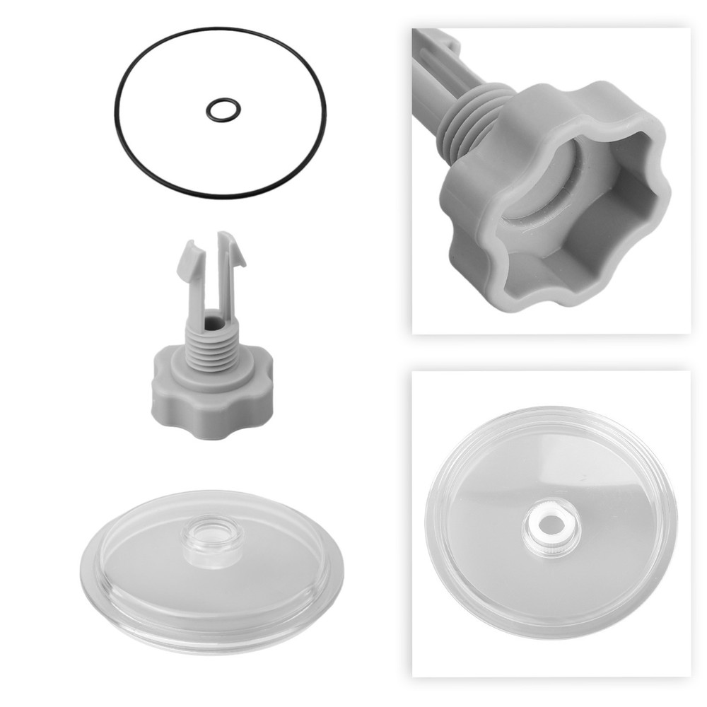 Leaf Trap Cover Lid Quick Installation Sand Filter Pump With O-Ring And Valve