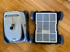 Bubot 500P Cordless Robotic Pool Cleaner, 4h Runtime, Auto-Park, 1,076 Sq.ft.
