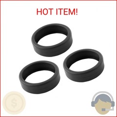 (3-Pack) Calvana Pool Cleaner Tires, 48-232 Replacement Compatible with Zodiac P
