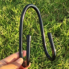 6PCS Chain Link Fence Hooks, Fence Hangers for Leaf Rakes, Pool Poles,Nets,Br…