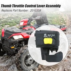 2010359 Thumb Throttle Control Lever Assembly, Replacement for Polaris