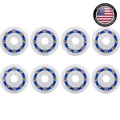 8-Pack Stainless Steel Ball Bearings for Polaris Pool Cleaners – Models 360, 380