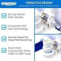 HYDROTOOLS Manual Vacuum Head Attachment For Inground & Above Ground Pools |W…