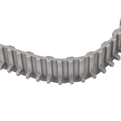 Doule King 2 Pack Robotic Pool Cleaner Replacement Gray Tracks –