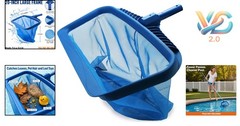 20-Inch Pool Skimmer Net Heavy-Duty Deep Mesh Leaf Rake for Inground Above Gr…