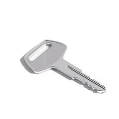 Heavy Equipment Ignition Key, 10 Pack 787 Komatsu Key, Replaces OEM Part WL-787