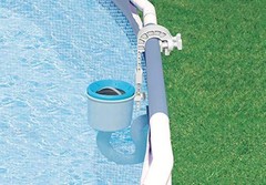 Intex Deluxe Wall-Mounted Swimming Pool Surface Automatic Skimmer | 28000E