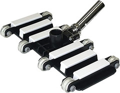 Swimming Pool Chrome Plated Metal Swivel Vacuum Head Handle with Stainless Bolt