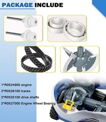MX8 / MX6 Pool Cleaner Tune Up Kit Replacement Parts for Zodiac Baracuda R052490
