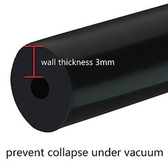 1/8&Prime; 5/32&Prime; 3/16&Prime; 1/4&Prime; 5/16&Prime; 3/8&Prime; Silicone Vacuum Hose Automotive, High