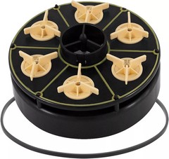 6-Port Module w/ Valve Shell Oring &Pressure Gauge for Paramount 004-302-4408-00