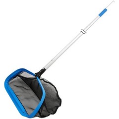 Strong Nylon Mesh Pool Skimmer with Hidden Retrieval Hook