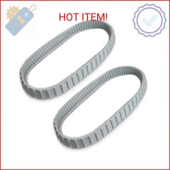 Calvana (2 Pack) Replacement Gray Tracks for Maytronics Dolphin Robotic Pool Cle