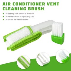 3PCS Mini Duster for Car Air Vent, 3 Arms Automotive Air Conditioner Cleaning