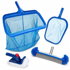 Professional Pool Leaf Skimmer Net Deep Bag Rake Heavy Duty Swimming Pool Clean