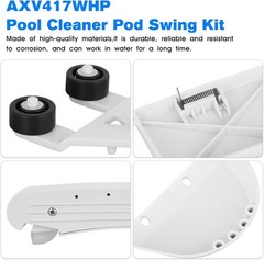 AXV417WHP Pool Cleaner Kit Replacement Hayward Pool Vacuum Parts AXV621DAT Pool