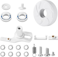 Lyreh Pool Cleaner Idler Wheel Replacement Kit Part for Polaris 280 180, ABS Met