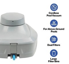 Core Innovations Robotic Pool Vacuum Cleaner CRPV750 Rechargeable 45Min 2x2L