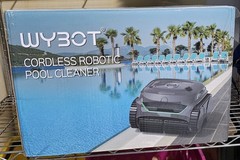 WYBOT C2 Cordless Robotic Pool Cleaner New Sealed 2152 Sq Ft App Control