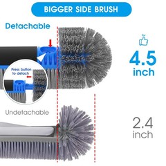 20 » 2 in 1 Pool Brush Head Cobweb Duster Heavy Duty Pool Cleaning Detachable…