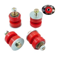 4 Pack Motor Mount Poly Bushing Replacement Kit for Peterbilt 379 1987-2007,