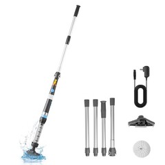 Vevor Handheld Pool Vacuum 8.5 Gpm Cordless Spa Hot Tub Vacuum Extension Pole