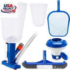 4 Pcs Pool Cleaning Kit for Above Ground & Spa Maintenance
