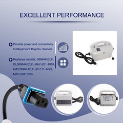 Power Cord 58984402LF for Maytronics Dolphin Pool Cleaners Power Supply Devices