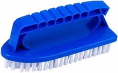 All-Purpose Hand-Held Swimming Pool Scrub Tile Wood Deck Brush w/Poly Bristles