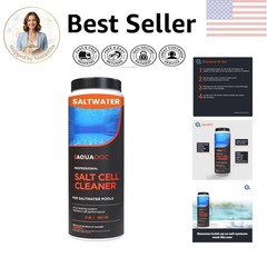 32oz Salt Cell Cleaner Solution – Prevent Buildup for Optimal Pool Function