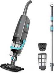 Rechargeable Cordless Pool Vacuum – 60 Min Runtime, 16 Gal/Min Suction