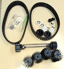 Seauto Seal SE Pool Cleaner Belts, Gears, Bearings, Screws, Drive Shafts