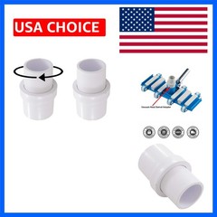 1-1/2&Prime; Pool Vacuum Head Swivel Adapter Connector for Manual Vac Vacuum Head R…