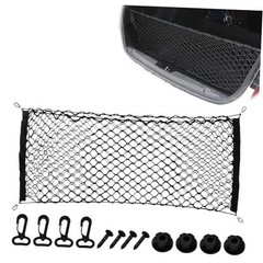 Car Cargo Nets Trunk Organizer, Adjustable Elastic Storage 35.4 x 15.7 Inch