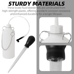 0.8L Brake Bleeder Vacuum Pump Kit, Fluid Extractor, Master Cylinder Bleeder