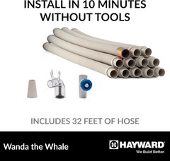 W3900 Wanda the Whale Above-Ground Suction Pool Cleaner for Any Size Pool