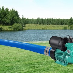 2&Prime; x 100 ft Lay Flat Water Discharge Hose Backwash Hose for Swimming Pools