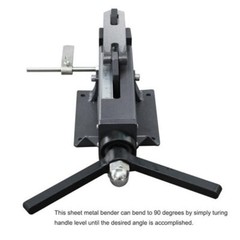 KAKA Industrial FB-4 4-Inch Hand Operated Steel Bending Brake