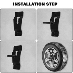 Boat Trailer Spare Tire Mount for Utility Trailer Spare Tire Holder Utility T…
