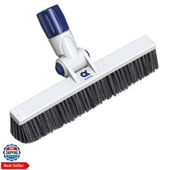 12&Prime; Pool Brush Head Cleaning Pool Wall &Waterline Tiles & Steps, PP Bristles…