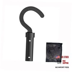 Pool Hooks for Poles Hook for Robotic Pool Cleaner Pool Pole Hooks 1 Pack Black
