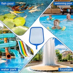 Pool Net – Pool Skimmer Net with 5 Section Detachable B – Pool Rake with Pole