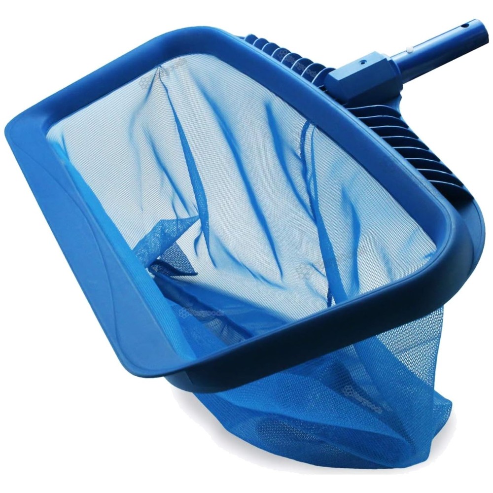 Pool Skimmer Net – Fine Mesh, Blue, Standard Poles
