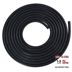 1/4 Fuel Line,rubber hose 1/4 Inch ID, Fuel Hose 10FT for 1/4&Prime; ID 10Ft
